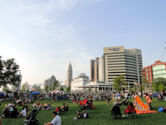 Columbus skyline