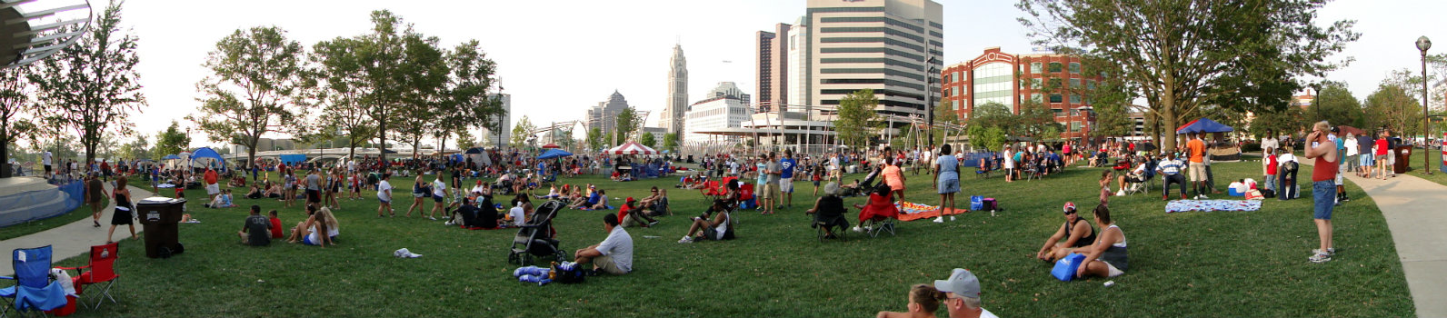 Columbus skyline