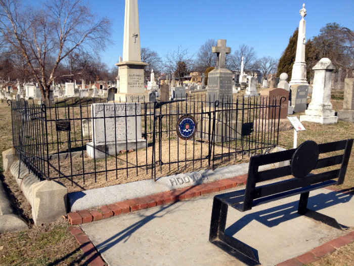 Hoover's grave