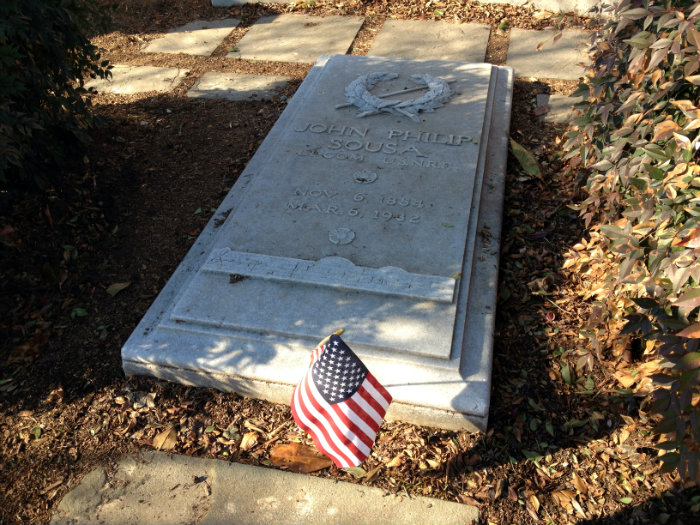 Sousa's grave