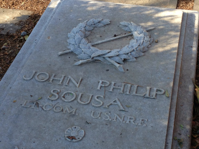 Sousa's grave