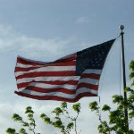 Flag raising