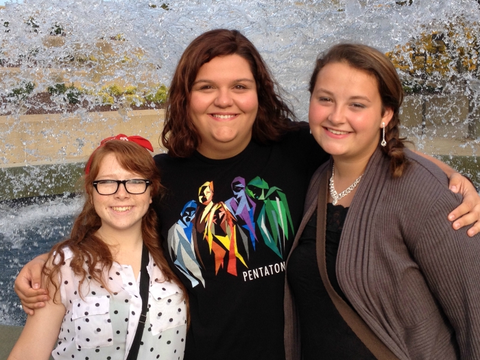 Emily, Sarah and Danielle