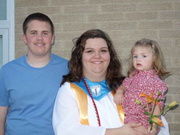 Jake, Sarah and Emma
