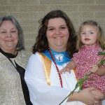 Mom, Sarah and Emma