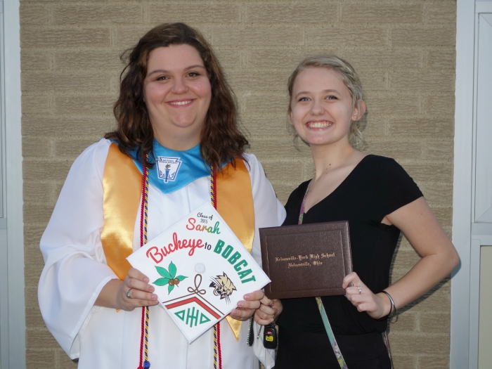 Sarah and Abby