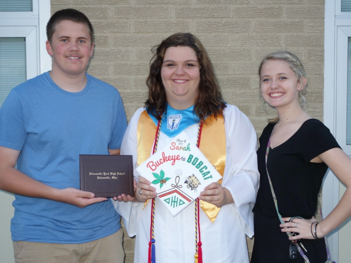 Jake, Sarah and Abby