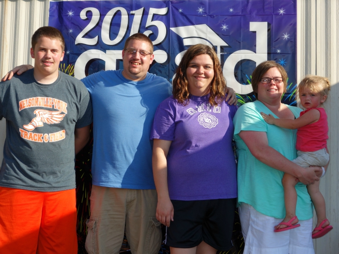 Jake, Derek, Sarah, Crissy and Emma