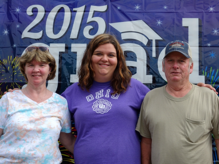 Becky, Sarah and Mike