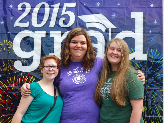 Emily, Sarah and Alexis