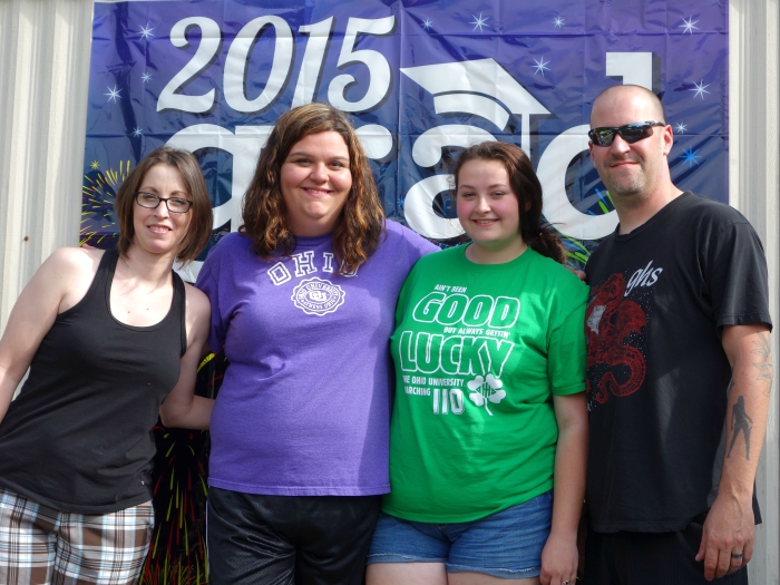Heather, Sarah, Danielle and Mike