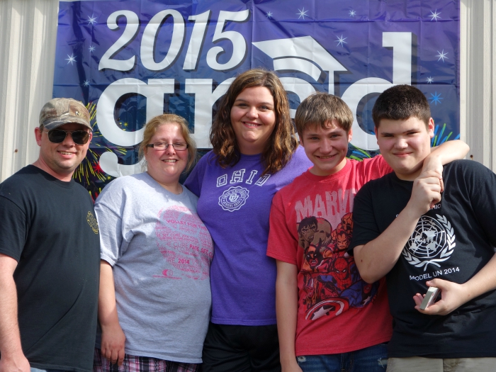 Jay, Parrie, Sarah, Justin and Logan