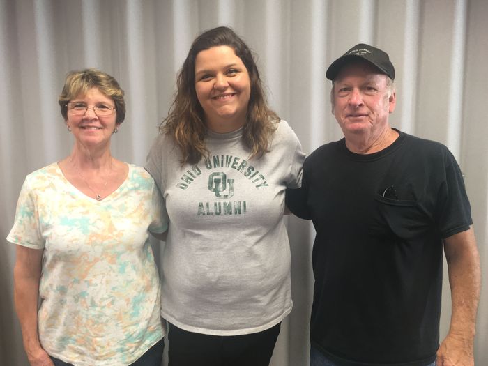 Becky Andrews, Sarah and Mike Mourn
