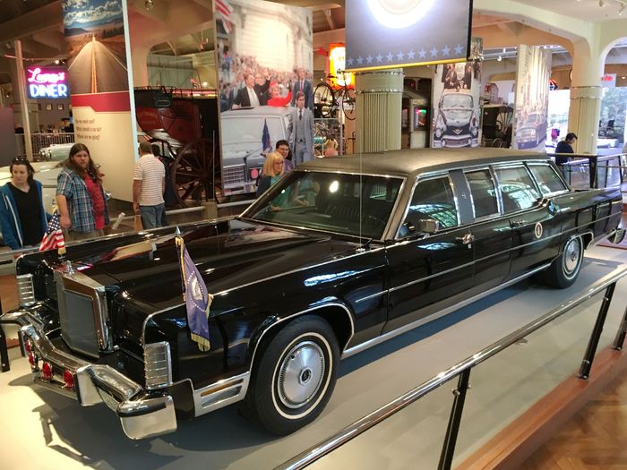 Ronald Reagan's presidential limousine