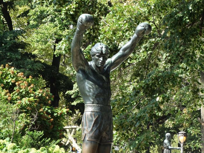 Rocky Statue