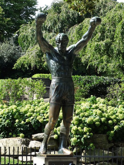 Rocky Statue