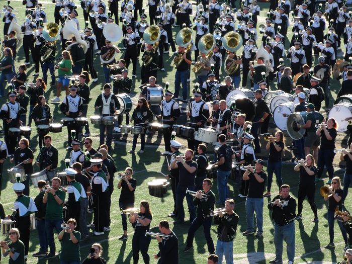 Marching 110 and Alumni Band