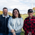 Me, Sarah and Dad