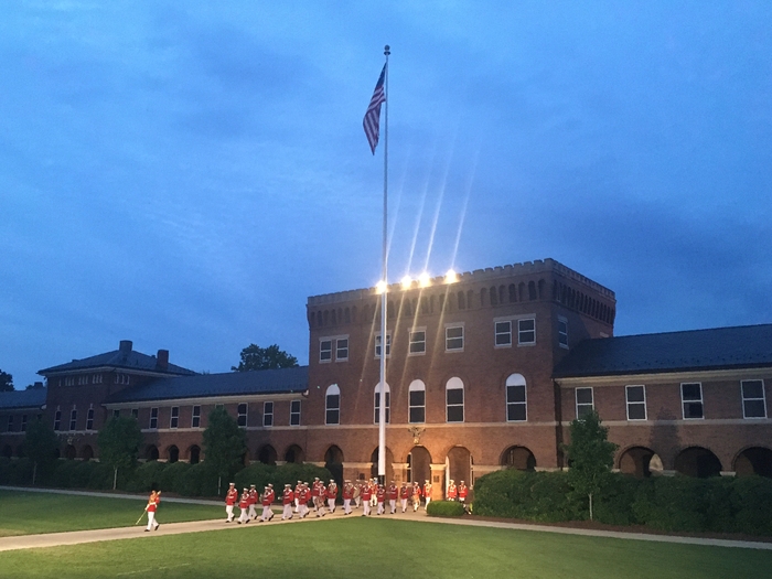 Marines Friday Evening Parade