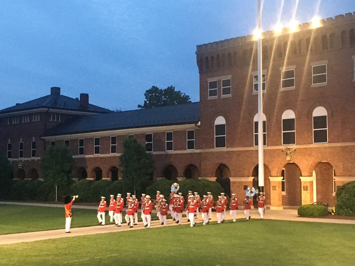 Marines Friday Evening Parade