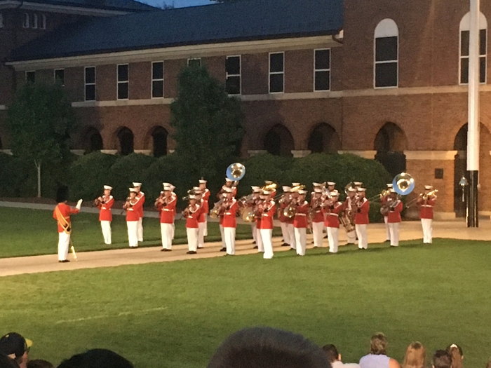 Marines Friday Evening Parade