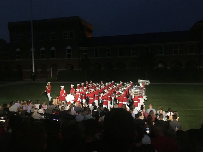 Marines Friday Evening Parade