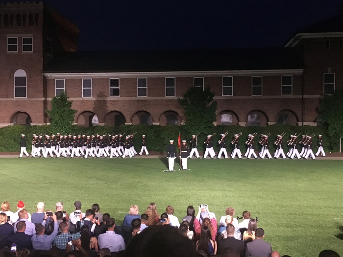 Marines Friday Evening Parade