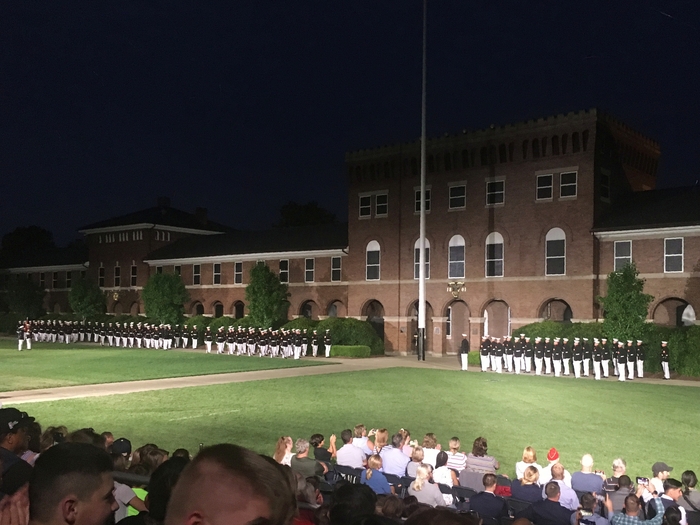 Marines Friday Evening Parade