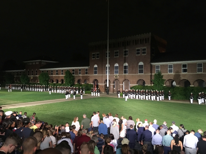 Marines Friday Evening Parade
