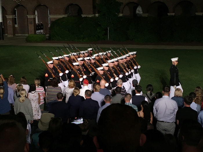 Marines Friday Evening Parade