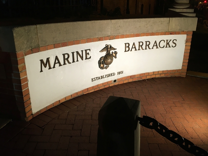 Marines Friday Evening Parade